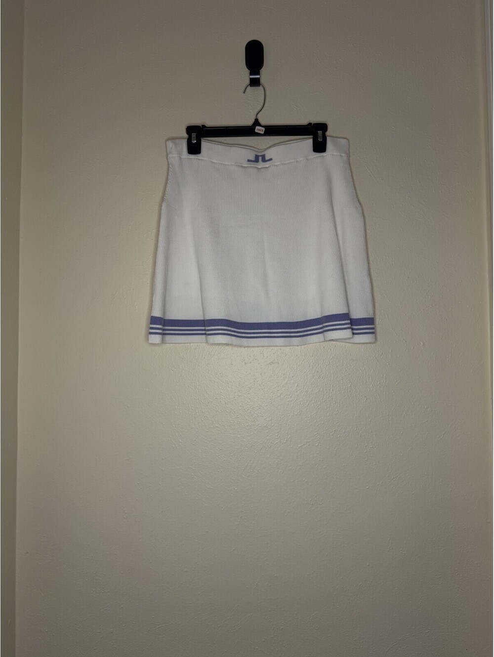 J Lindeberg L White Mini Skirt Built-in Shorts NWT